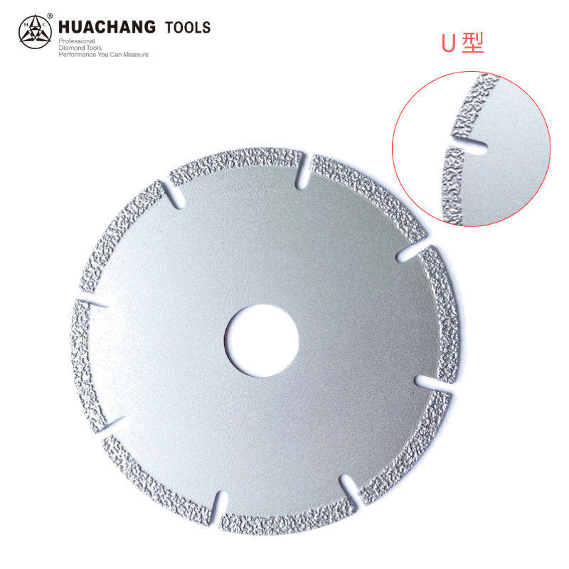 le vide de haute qualité de 4.5inch 115×1.4/2.2×5×22.23×9T a soudé le marbre en plastique en céramique de pierre de Diamond Grinding Cutting Disc For