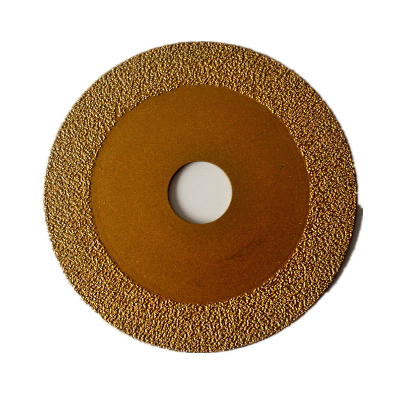 le vide de 100×1.0/1.8×15×20mm a soudé l'urgence du feu d'acier inoxydable en métal de marbre de fonte de Diamond Saw Blade For Cutting