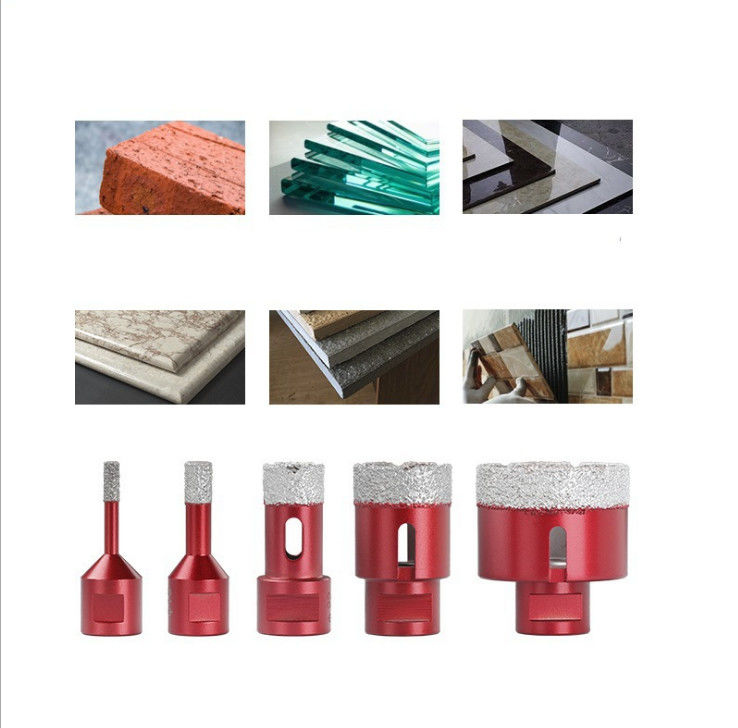 Diamond Core Bits 40×10×60×M14 pour le marbre de céramique en verre de tuile de Ganite de porcelaine avec de haute qualité