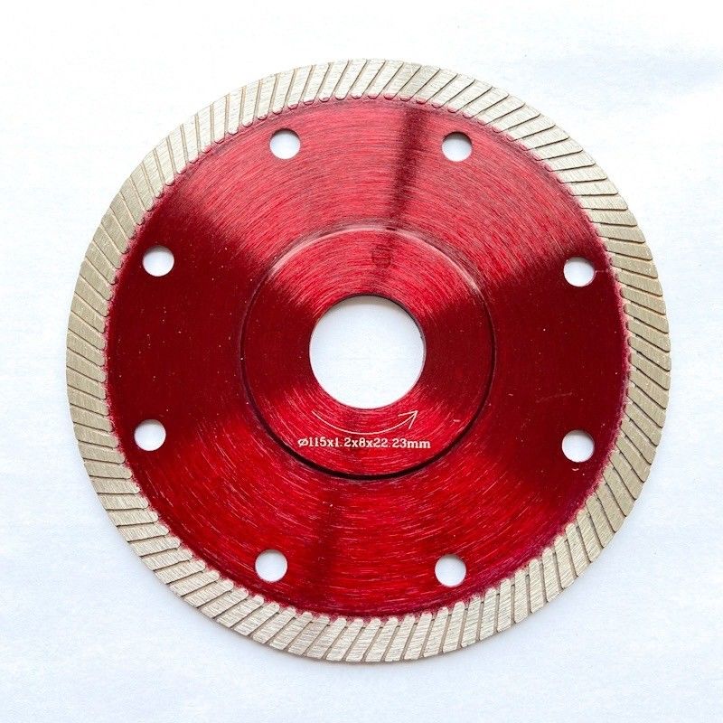 5inch 125x0.8/1.2x8x22.23mm Diamond Blade For General Purpose en céramique, en céramique, brique