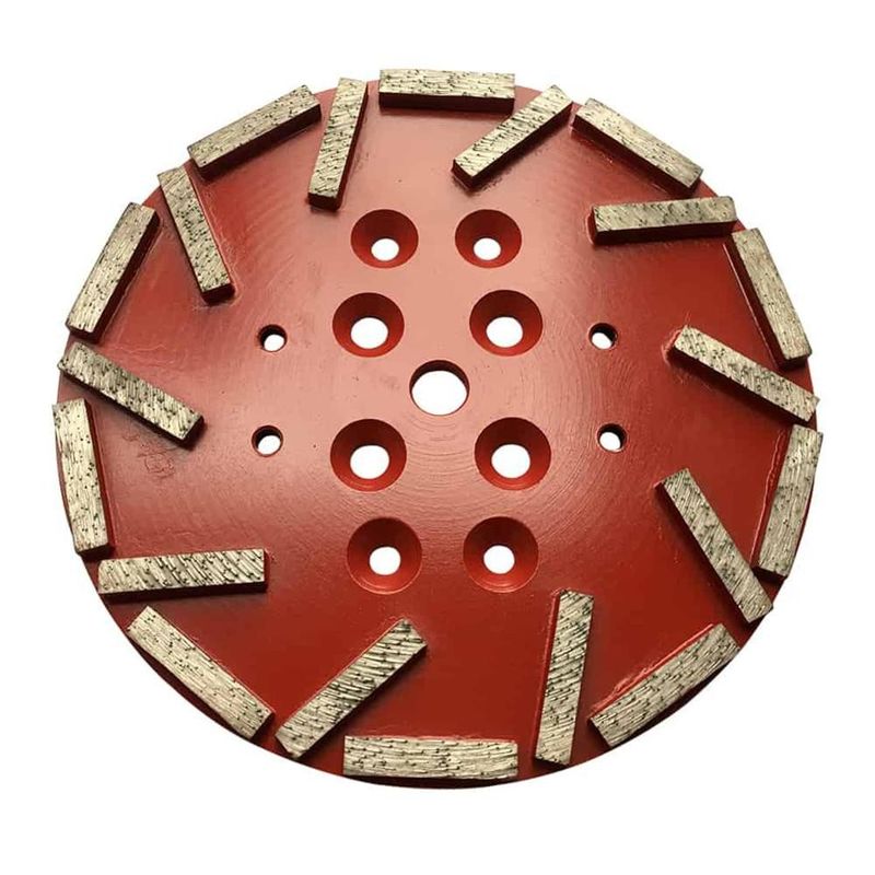 Le laser a soudé Diamond Grinding Cup Wheel For segmenté par 125mm concret, pierre, matériau de construction