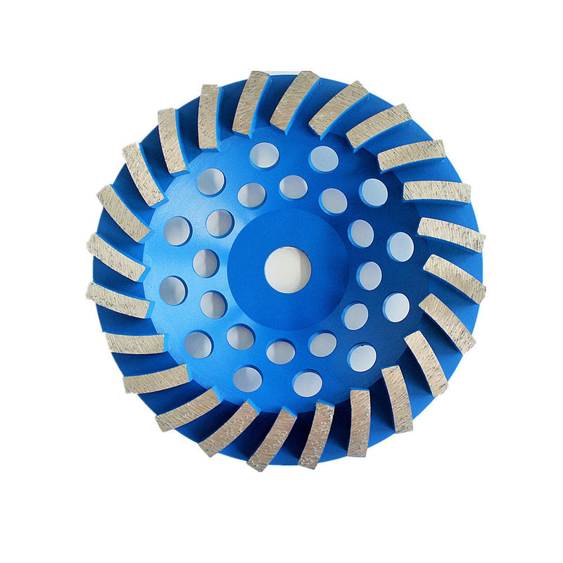 le laser de 150mm a soudé Diamond Grinding Cup Wheel For segmenté concret, en pierre, matériau de construction