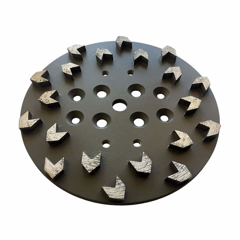 le laser de 230mm a soudé Diamond Grinding Cup Wheel For segmenté concret, en pierre, matériau de construction