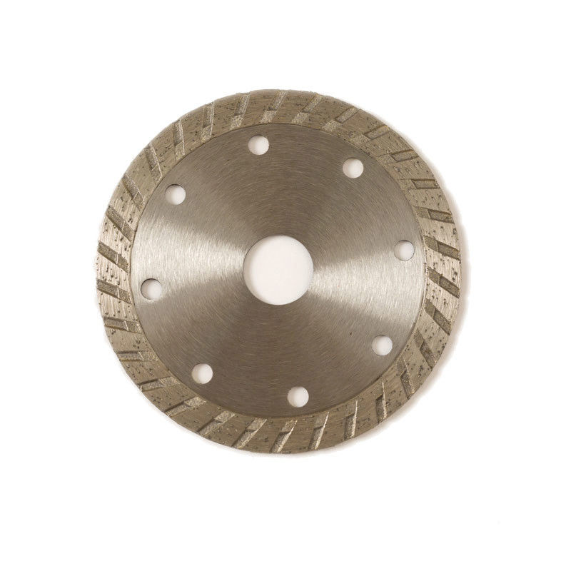Presse froide 4inch 105*1.8/1.2*10*8*20mm Turbo Diamond Blade For General Purpose, en céramique, de marbre et concret